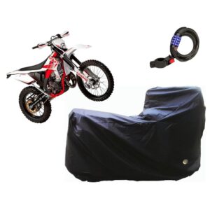 Pijama Carpa Moto Argollas Enduro Impermeable + Candado Sdc