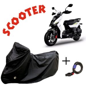 Pijama Carpa Moto Scooter Impermeable Argollas + Candado Sdc