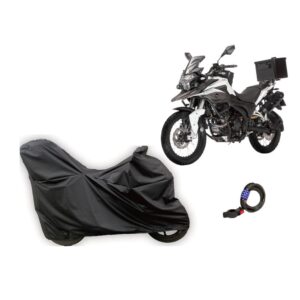 Pijama Carpa Moto Akt Tt 200 Con Baúl, argollas Impermeable + Candado